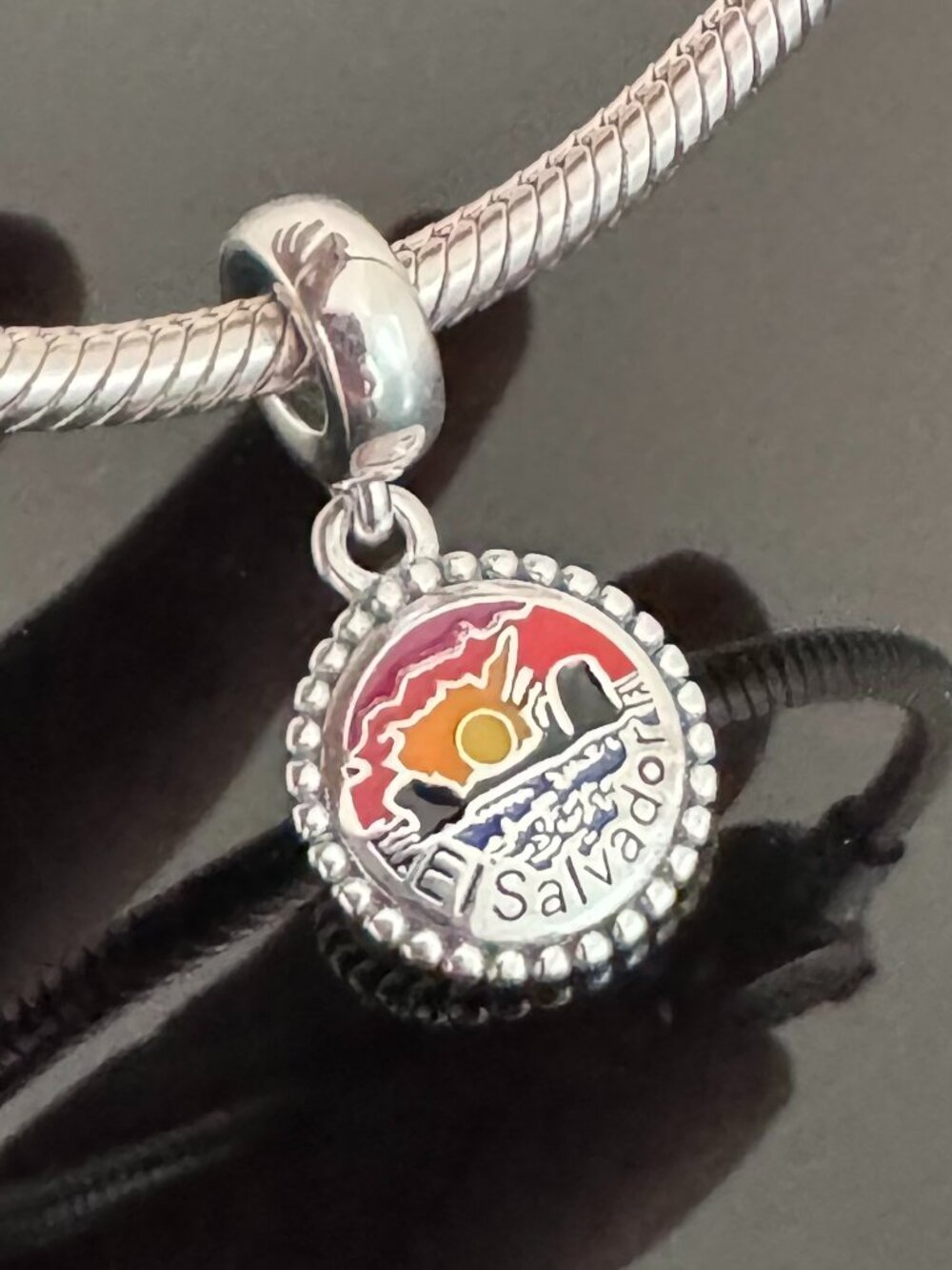 Pandora The Republic of El Salvador  Exclusive Charm